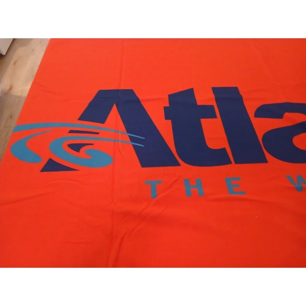 Vintage Atlantis Resort Bahamas Beach Towel OVERSIZED 62